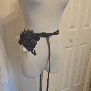 NWT Faux Leather Belt One Size